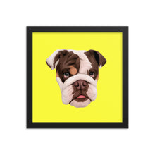 Load image into Gallery viewer, Animated Pup Framed Poster