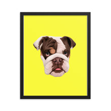 Load image into Gallery viewer, Animated Pup Framed Poster