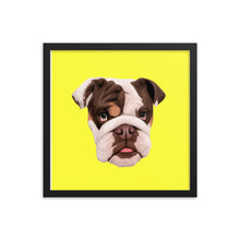 Load image into Gallery viewer, Animated Pup Framed Poster