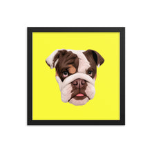 Load image into Gallery viewer, Animated Pup Framed Poster