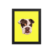 Load image into Gallery viewer, Animated Pup Framed Poster