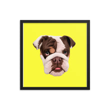 Load image into Gallery viewer, Animated Pup Framed Poster